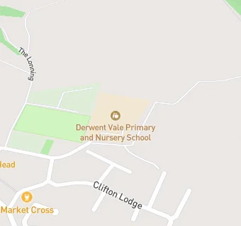 map for Derwent Vale Primary and Nursery School