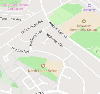 map for North Lakes School