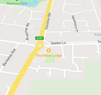 map for Owton Lodge