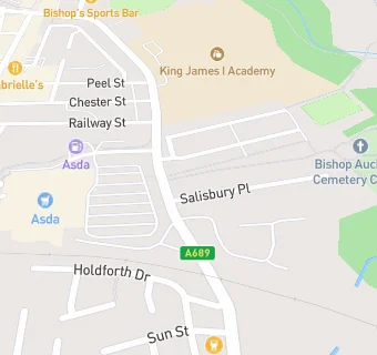 map for Asda Pharmacy