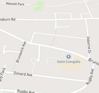 map for ST COMGALL'S PRIMARY SCHOOL DINING CTRE