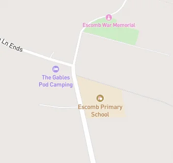 map for Escomb Primary School