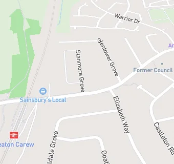 map for Sainsbury's