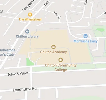 map for Chilton Primary School