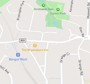 map for Bryansburn Inn