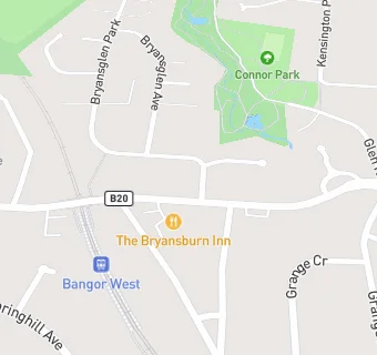 map for Bryansburn Care Home