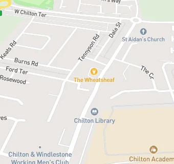 map for The Wheatsheaf