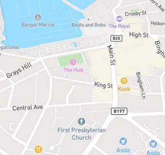 map for King Street Kitchen