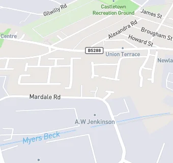 map for AWJ Penrith Truckstop