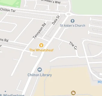 map for Chilton Infants' School