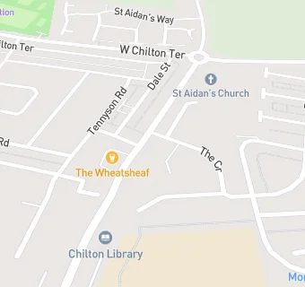 map for Ferryhill & Chilton Medical Practice