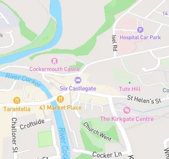 map for Allerdale Court & Blocks Steakhouse