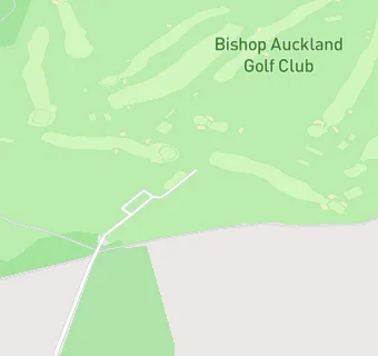 map for Bishop Auckland Golf Club