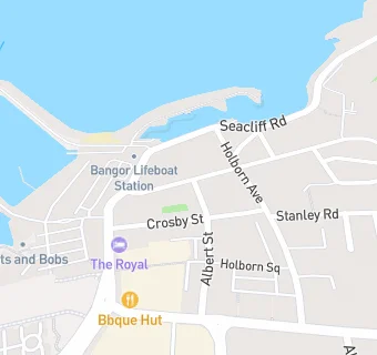 map for BANGOR CIVIL DEFENCE CLUB