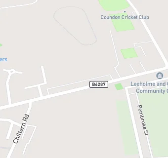 map for Leeholme Stores