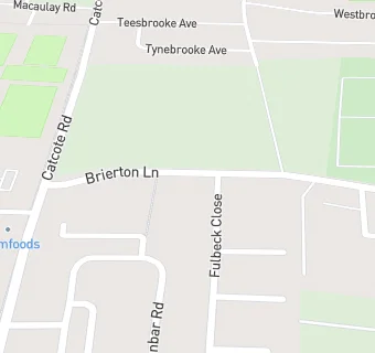 map for Brierton Lodge