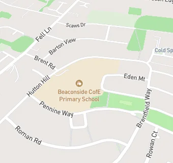 map for Beaconside CofE Junior School