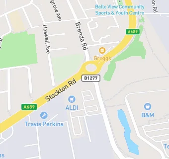 map for Aldi