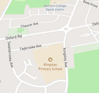 map for Kingsley Primary School