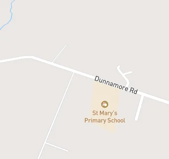 map for St Mary's Primary School Meals Kitchen, Dunnamore