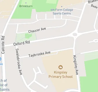 map for Kingsley Primary School