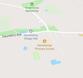 map for Hamsterley Primary School