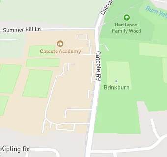 map for English Martyrs Catholic School and Sixth Form College