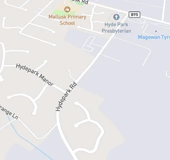 map for Hydepark Presbyterian Church