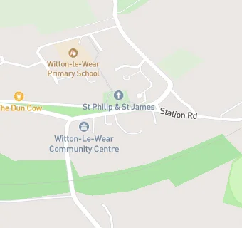 map for Witton-le-Wear Community Centre