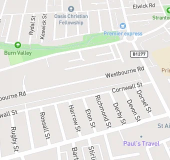 map for Wordsley House Care Home