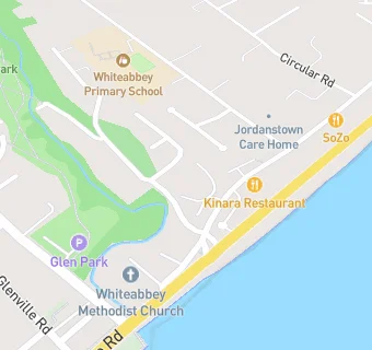 map for Whiteabbey Presbyterian Church