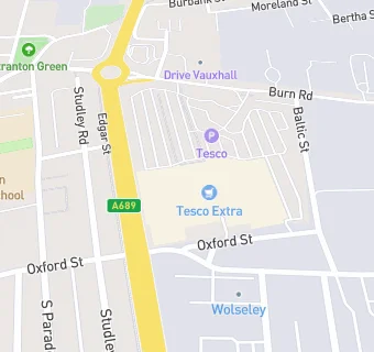 map for Tesco Instore Pharmacy