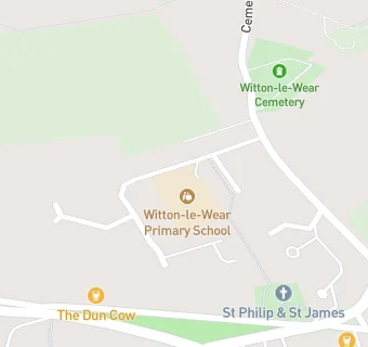 map for Witton-le-Wear Primary School