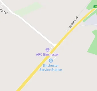 map for Low Fuel Prices Always - Binchester Service Station