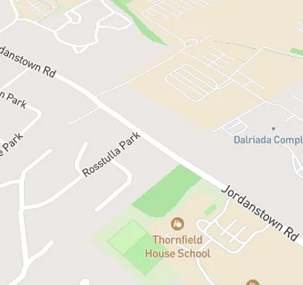 map for Thornfield Dining Centre