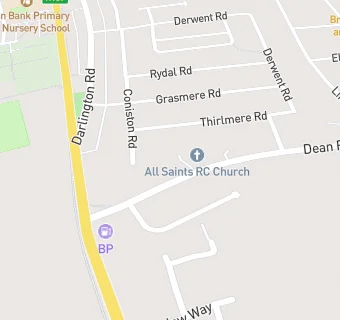 map for All Saints Community Centre