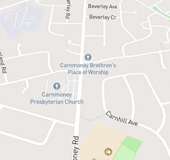 map for Newtownabbey Foodbank