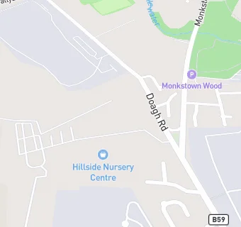 map for Coffee Shop at Hillside Nursery Centre