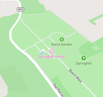 map for Bean At Springhill