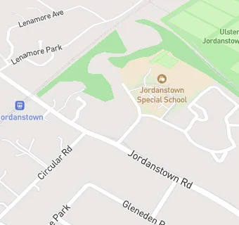 map for Jordanstown School Dining Centre