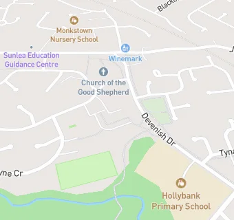 map for Abbey Surestart