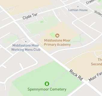 map for Spennymoor West Infant School