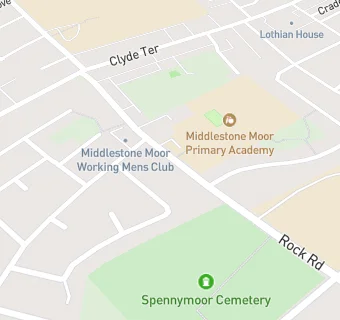 map for Middlestone Moor Workingmens Club