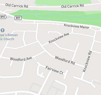 map for Medicare Woodford Pharmacy