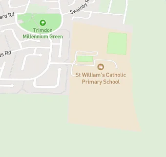 map for St William's Roman Catholic Voluntary Aided Primary School