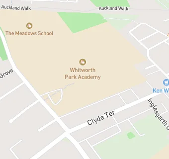 map for Whitworth Park Academy