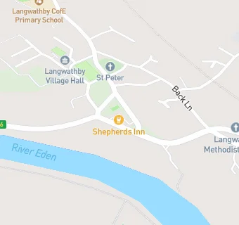 map for Langwathby Stores