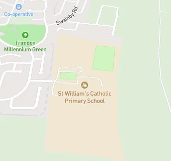 map for Bluebell Meadow Primary School