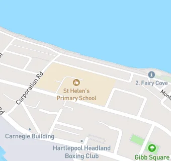 map for St Helen's Primary School