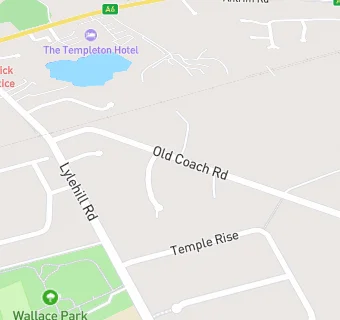 map for The Parish Hall - The Parish of Templepatrick and Donegore